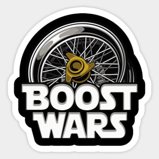 Boost Wars Auto Tuning Sticker